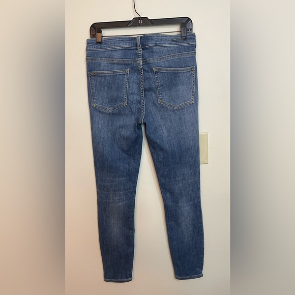 Pilcro and The Letterpress High Rise Denim Leggings Stretch Jean Denim Sz 29. - Picture 13 of 17